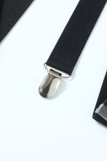 Schwarzes 1920er Jahre Accessoires Set für Herren