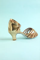 Laden Sie das Bild in den Galerie-Viewer, Goldsandalen für Damen